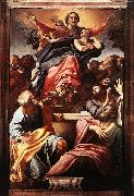 Annibale Carracci Assumption of the Virgin Mary oil painting artist